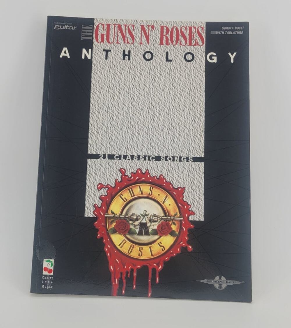 Guns N Roses Anthology Guitar Vocal Songbook 21 Songs Sheet Rock Musician Guitar